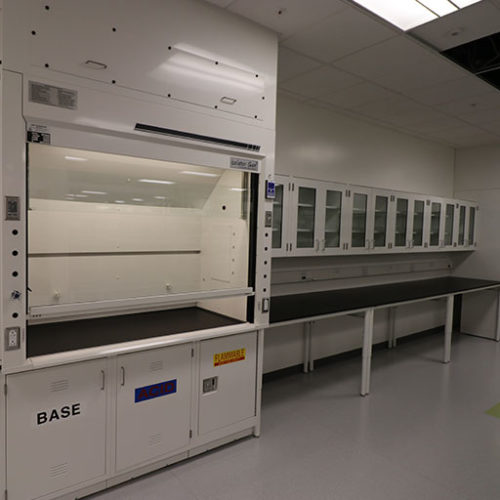 Fume Hood Maintenance & Repair Gray & Green Laboratory Systems